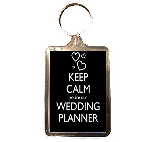 Preisvergleich Produktbild Wedding Planner - Keep Calm Wedding Keyring (BLK)
