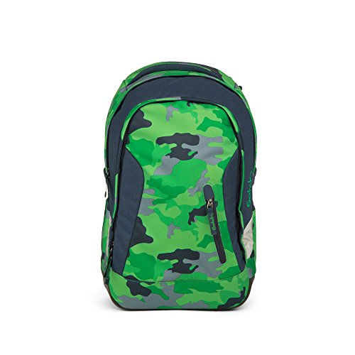 Preisvergleich Produktbild Satch Schulrucksack Sleek Green Camou 9D8 grün grau camouflage