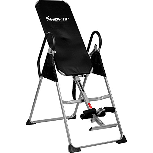 MOVIT® Inversionsbank / Rückentrainer „Gravity“, TÜV SÜD GS zertifiziert, Rahmenfarbe Silber/Schwarz oder Schwarz, Benutzergewicht bis 136kg - 8