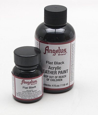 Angelus Leder Farbe 4 Oz Schwarz