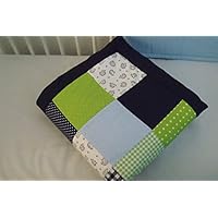 VERSANDKOSTENFREI für DE Igel Krabbeldecke, Babydecke, Kuscheldecke im Patchworkstil