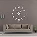Produktbild wffmx Koreanische Kampfkunst Taekwondo Figuren DIY Riesen Wanduhr Kickboxen Karate Jungs Wandaufkleber Dekorative Große Wanduhr Uhr 27Inch