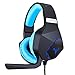 Produktbild G600 Gaming Headset Für PS4 / Xbox One/PC Gaming Headset Mit Mikrofon Rauschunterdrückung Bass Surround Kopfhörer Mit LED-Licht Für Laptop Nur Handy Und PC (Schwarz Blau)