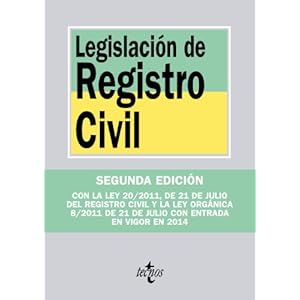 Legislación de Registro Civil / Civil Registration Law