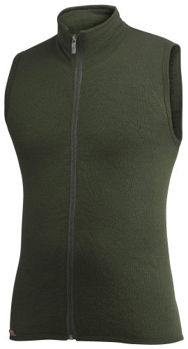Preisvergleich Produktbild Woolpower Unisex Vest with full Zip 400 GREEN XXS