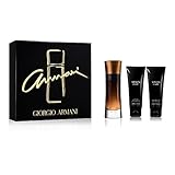Code Profumo by Giorgio Armani Eau de Parfum Spray 60ml, Shower Gel 75ml & Aftershave Balm 75ml …
