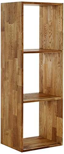 Maximo 3-Cube Divider, Oak