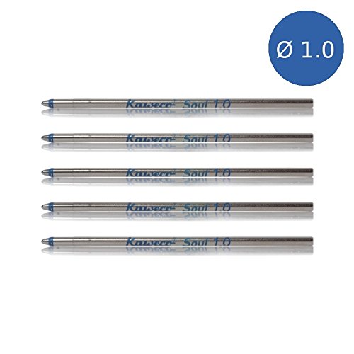 5 Kaweco Kugelschreiberminen D1 blau M (1.0)