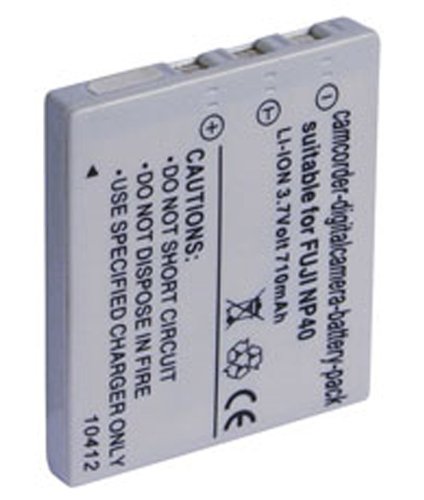 Preisvergleich Produktbild LI-ION AKKU für Fuji NP 40, 3,7V, 700mAh