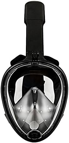 Snorkeling Mask Full Face, Gofun Snorkel Mask 180 Degree Viewing Diving Mask Anti-fog Anti-leak Free Breathing Design Snorkel Mask with GoPro Mount