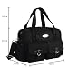 LCY Fashion Messenger Tote Baby Nappy Changing Bag Diaper Bag With Changing Mat Black