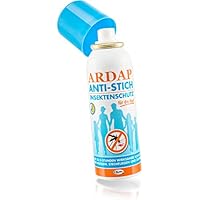 ARDAP Anti Stich Insektenschutz Spray / Wirksamer Schutz für die Haut gegen Mücken, Stechfliegen und Zecken bis zu 8 Stunden / 1 x 100ml