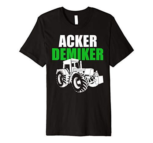 Herren Ackerdemiker Landwirt Geschenk Bauer Traktor Shirt