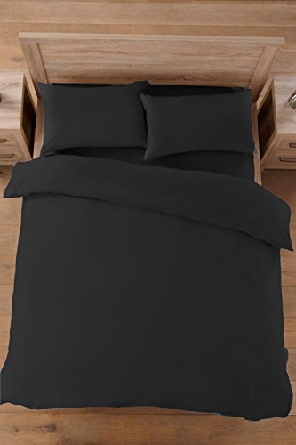 Plain Percale Polycotton Duvet Cover & Pillowcase/s Bed Linen Bedding Set By CosySleep®