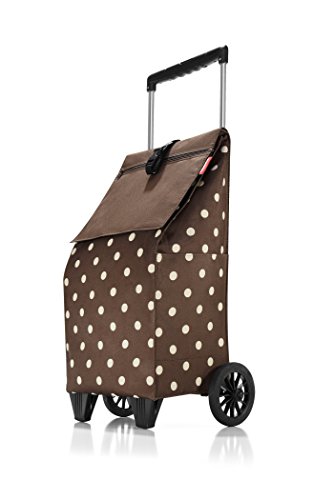 Reisenthel NZ6018 Trolley Große 42.5 x 74 x 28 cm, mocha dots