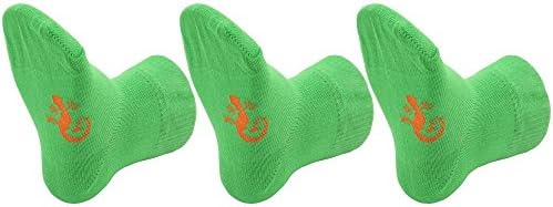Little Grippers Bright Green Baby Socks with Stay On Technology - 3 Pair Pack (0-6 months)