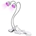 Produktbild Vorally LED Pflanzenlampe vollspektrum 10w dual Kopf Pflanzenlicht mit doppelte Ein / Aus Schalter led grow light