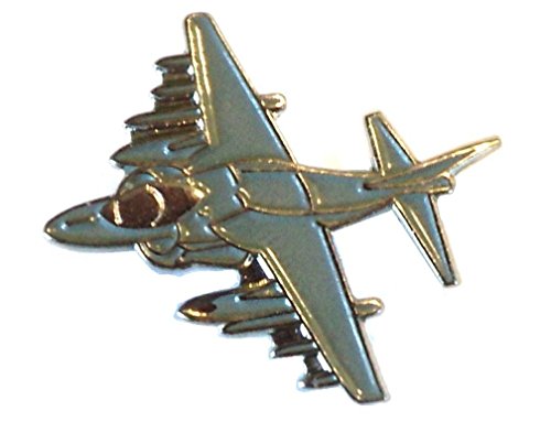 Mercmad Hawker Harrier Vtol RAF Militare Jet da Combattimento in Metallo smaltato Distintivo Spilla