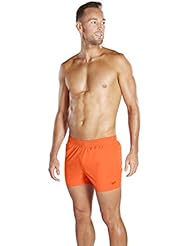 Speedo Fitted Leisure 13" WS Bañador, Hombre, Naranja (Fluo Orange), L