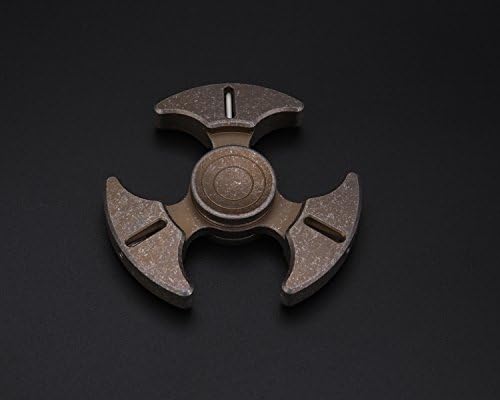 Fingerboards, Finger Bikes Finger Spinner Hans VOLLSION VS2.0 Pro Finger Titanium Electroplated Hand Spinner Knuckle Finger W Tritium Glow Bar Tritium Signal Lamp (TC4 Ruins)