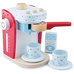 New Classic Toys - 10700 - Jeu D'imitation - Cuisine - Ensemble - Machine à Café - Multicolore (rouge)