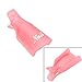Anself Reusable Salon DIY Nail Art Tool Acrylic UV Gel Polish Remover Soaker Cleaner Clip Cap Wrap (10Pcs)