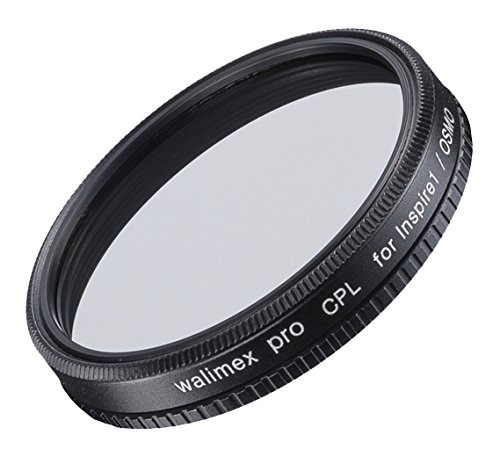 Foto-Walser 21256 - Filtro polarizador Circular para dji Inspire 1 (X3) Color Negro