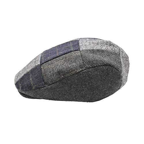EuroStick Heritage Traditions Patchwork Cap - Blue Tweed