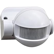 Sensore Movimento Esterno OR-CR-265 - Impermeabile IP65, 12m Raggio, 180°, 1200W, Con Crepuscolare