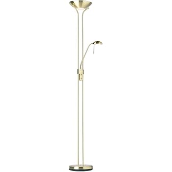 gold uplighter floor lamp