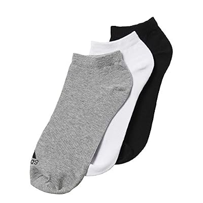 adidas AA2313 Chaussettes Gris/Blanc/Noir FR : 43-46 (Taille Fabricant : 43-46)