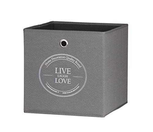 001949 Alfa Live Laugh Love Faltbox Faltkorb Korb Regalkorb Einschubkorb Alfa 1