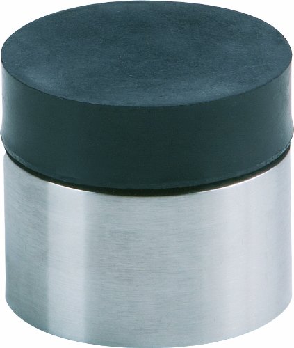 Wandtürstopper, Türpuffer Edelstahl matt 30x27mm