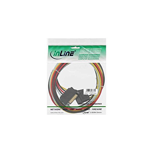 Strom Verlängerung intern – SATA Stecker / Buchse – 1m - 2