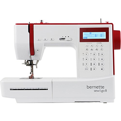Bernette Sew&GO 8 Computer-Nähmaschine mit 197 Programmen – Nähen, Patchen, Quilten - 2