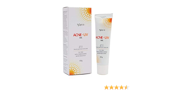 acne uv spf 30 gel 60gm