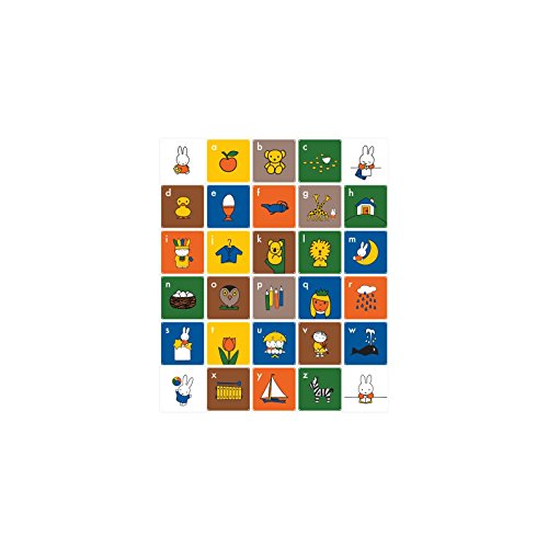 Preisvergleich Produktbild IXXI Mosaikbild Kids Miffy ABC (Englisch) (20 x 20 cm)