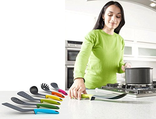 Saveur Royal® 7 Stück Set Küchenzubehör Küchenhelfer Küchenutensilien mit rotierendem Karussell - 3