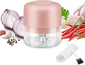 TORKO Electric Portable Cordless Grinder Small Food Processor Mini Chopper (100 ml, Multicolour, As par available)