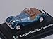 Produktbild Cararama Morgan Plus Eight 8 Convertible Blau Blue Vitrine Mit Sockel 1/72 Modellauto Modell Auto
