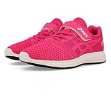 fuchsia purple/white ASICS Gel-Patriot 10 PS Junior Laufschuhe - AW18-28.5
