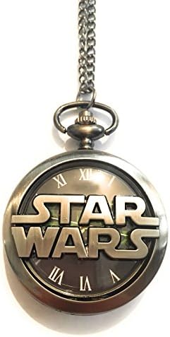 giulyscreationsWatch Necklace Metal Nickel Free Working Only Awakening Force Logo Saga Cosplay, Metal