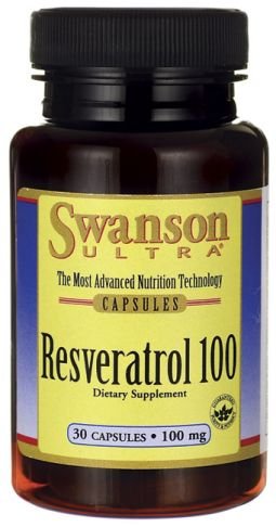 Preisvergleich Produktbild Swanson Ultra-Super-Potenz Resveratrol 100mg 30 Kapseln