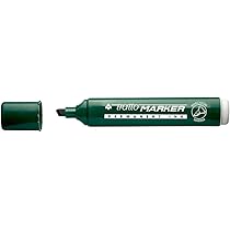 Tratto Pennarello Indelebile LYRA - Punta A Scalpello 2-6 Mm - Verde Brillante