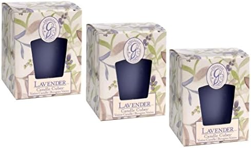 Pack of 3 Lavender Relaxing and Calming Votive Candles