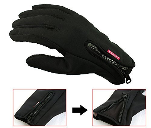 YYGIFT® Touchscreen Handschuhe Outdoor Sport Damen Fahrradhandschuhe Winddicht und Touchscreen geeignet Perfekt für Herbst oder Frühling - 3