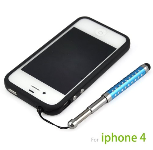 Voguecase® 10 X Bunte Universal Kristall Diamant Stylus Pen Stifte Eingabestift mit Staubschutz für allen kapazitiven Touchscreen-Geräte, einschließlich HTC ONE M9 Samsung Galaxy S6 S6 Edge iPhone 6 6 Plus Huawei P8 Samsung Galaxy Core Prime SM-G360 SM-G360F LG Nexus 5 Nexus 4 Lumia 520 532 1520 720 920 625 Sony Xperia Z1 Xperia Z Apple iPhone 2G 3G 3GS iPhone 4 iPhone 4S iPhone 5 5S 5C iPad 2 3 4 iPad air iPad mini Samsung Galaxy S4 S3 S2 Note 2 Note 3 galaxy Fame galaxy S Duos S4 Mini S3 Mini i8190 i9190 i9500 i9300 Tab 2 P5100 P5110 Samsung Galaxy Tab P7500 P7510 Galaxy Tab P7501 P7511 Galaxy Tab P7100 P7300 P7310 P1000 P1010 P3100 P3110 Asus Transformer Book T100TA Lenovo A2107A A2109A Asus Transformer Eee Pad TF300 Acer Iconia B1 A510 A511 A700 HTC ONE M7 HTC One Mini HTC one Max Amazon Kindle Fire HDX Xperia SP LG Optimus L3 L5 L7 L9 L7 II L5 II E460 L3 II LG G2 Asus MeMO Pad 10 ME102A HP Slate 7 Acer Iconia A3-A10 Samsung Galaxy Note 10.1 2014 LG G Pad 8.3 Asus Fonepad 7 ME372CG Lenovo IdeaPad Yoga Tablet Acer Iconia B1-A71 - 5