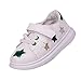 Produktbild PU Loafers Schuhe Kleinkind Kinder, DoraMe Baby Jungen Mädchen Flachen Sneaker Sport Skate Soft Schuhe Star Anti-rutsch Turnschuhe für 1-6 Jahr (5.5-6 Jahr/Size(CN):30, Grün)