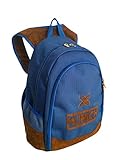 Mochila escolar/casual Munich Leather Mochila Tipo Casual, 43 cm, 20 litros, Azul Marino