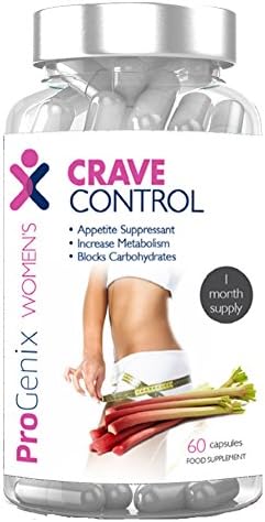 Crave Control - Appetite Suppressants - Strong Natural Diet Slimming Pills - Best Weight Loss Tablets That Work Fast For Women - 1 Month Supply